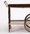 Mid-Century Mahogany Wood & Brass German Serving Bar Cart / Tea Trolley, 1960s For Sale - Image 10 of 11