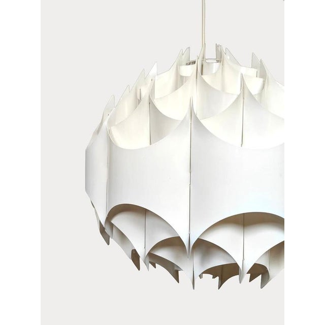 Vintage Rhythmic Pendant Lamp by Milanda Havlova for Vest Leuchten, 1960s For Sale - Image 6 of 6
