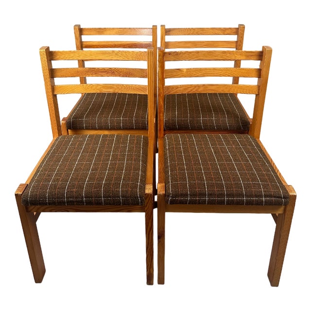 Vintage Dining Room Chairs, Set of 4 For Sale