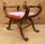 Late 20th Century Designer Galimberti Lino Regency Curule Bench For Sale - Image 4 of 12