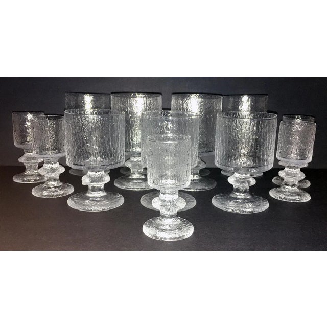 Timo Sarpaneva 1960s Timo Sarpaneva Wine Glasses, 14 Pieces For Sale - Image 4 of 7