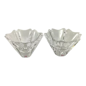 Pair of 1990s Orrefors Vases by Lars H Orion