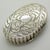 1950s Vintage Italian Handmade Oval Silver Pill Snuff Trinket Box, 1950s For Sale - Image 5 of 11