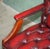 2000 - 2009 Georgian Oxblood Leather and Hardwood Gainsborough Library Armchair For Sale - Image 5 of 17
