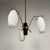 Black Italian Pendant Lamp in the style of Stilnovo, 1950s For Sale - Image 8 of 10