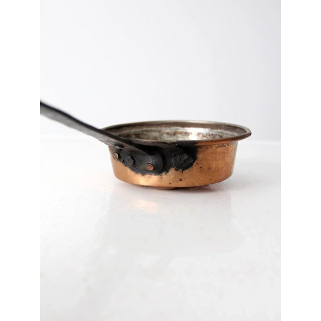 Black Antique Copper Escargot Pan For Sale - Image 8 of 10