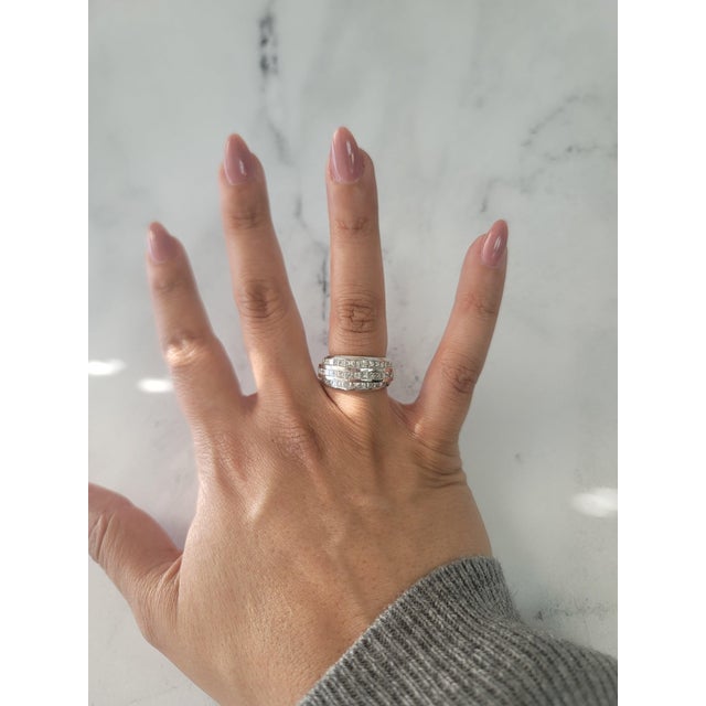 ♥ Product Summary ♥ Main Stone: Diamonds Approx. Diamond Carat Weight: 2.22cttw Diamond Cut: Princess Cut Diamond Color: G...