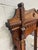 Wood Antique Victorian Eastlake Walnut Hall Tree With Mirror and Hooks and Drawer For Sale - Image 7 of 18