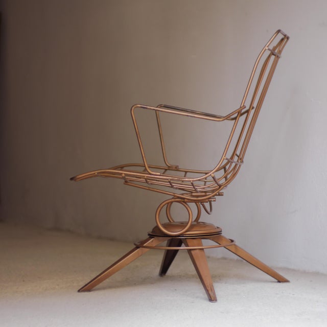 1960s Vintage Homecrest Swivel Chair, 1960s For Sale - Image 5 of 18