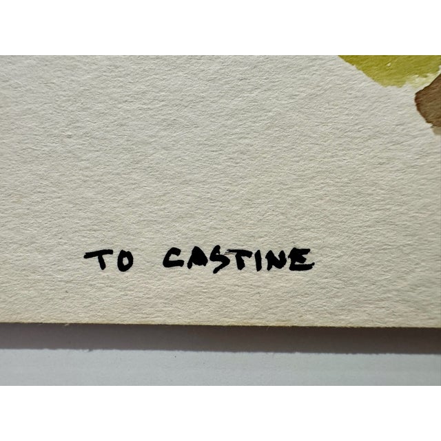 Henry Emil Salloch Original Watercolor on Paper to Castine, Maine. 1954. For Sale - Image 4 of 7