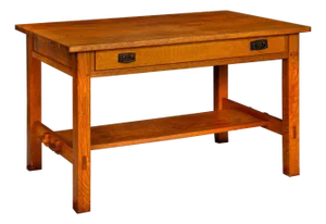 Arts & Crafts Antique L. & j.g. Stickley Oak Library Table No. 531