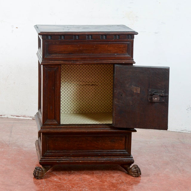 Small Antique Bedside Cabinet For Sale - Image 5 of 18