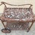 Late 20th Century Cast Aluminum Metal Lattice Garden Patio Serving Bar Tea Cart Side Table For Sale In Philadelphia - Image 6 of 10