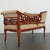 Early 20th Century Antique Carved Walnut Victorian Conversation Settee For Sale - Image 5 of 16
