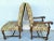 Wood Louis XIV Dining Chairs Os De Mouton For Sale - Image 7 of 12