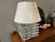Vintage Pair Mid-Century Modern George Bullio Style Stacked Square Lucite Lamps Table Lamp For Sale - Image 10 of 11