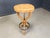 Beautiful hand made brutalist bar stools. Good original condition. Sturdy and well manufactured stools in solid oak with...