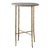 Modern History Oval Bamboo Spot Table For Sale