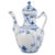 Blue Fluted Half Lace Coffee Pot in Porcelain from Royal Copenhagen, 1960s For Sale - Image 10 of 10