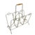 Vintage Metal Magazine Rack Mid-Century Modern For Sale - Image 12 of 16