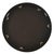 Kenneth Ludwig Chicago Frontier Round Wood Mirror For Sale - Image 4 of 5