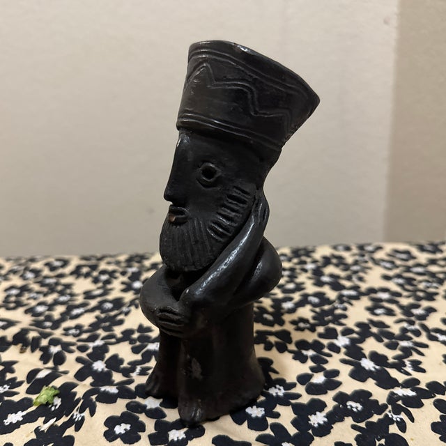 Celebrate the beauty of African craftsmanship with this authentic Ethiopian folk art figurine, carefully handmade from...
