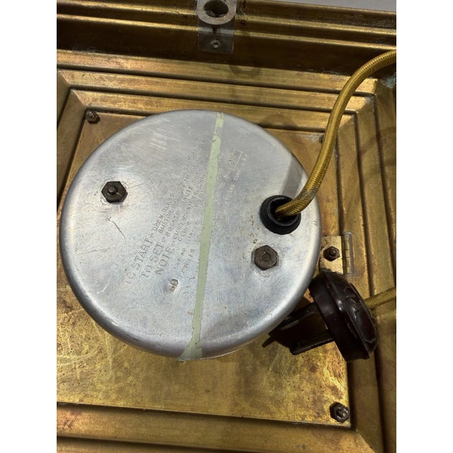 1920s Manning Bowman Art Deco Machine Age Wall Clock For Sale - Image 11 of 12