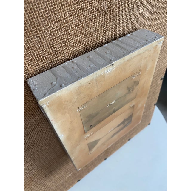 Rachel Denny Collage Painting Photographic Mixed Media Art Piece, 2003 For Sale - Image 16 of 18