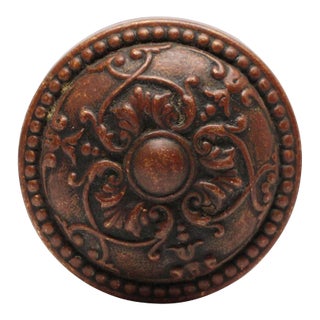 Pair of Bronze Sargent Bf Door Knobs For Sale