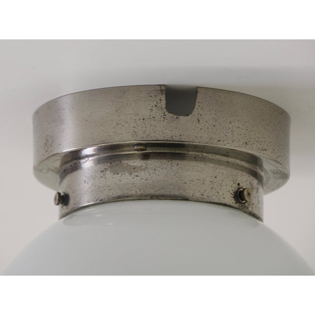 Vintage Bauhaus Ceiling Light, 1930s For Sale - Image 4 of 6