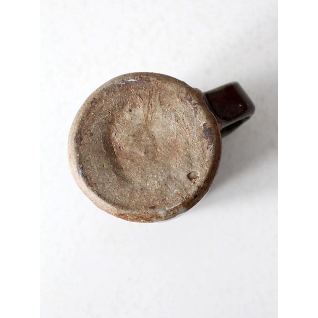 Vintage Studio Pottery Mug For Sale - Image 11 of 12