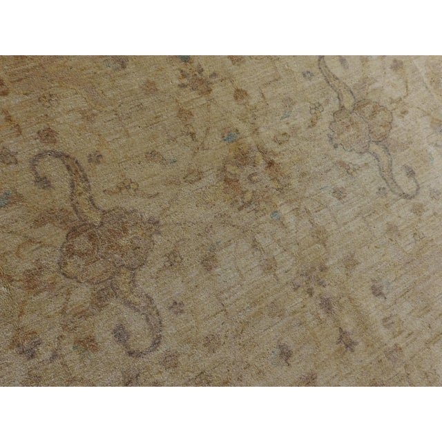 Hand Knotted Pakistan Rug - 8'x 8' For Sale - Image 4 of 10