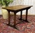 Chestnut bistro table from the 1950s. L=1.10m W=63cm H=72cm.