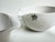 Ceramic Historical Laboratory Saucepans with Handles in Technical Porcelain by Rosenthal Germania Brand Line, Marktredwitz, Germany, 1940s, Set of 2 For Sale - Image 7 of 13