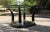 Mid 20th Century Postmodern Faux Elephant Tusk Glass Top Coffee Table in Black Lacquer Manner of Henredon For Sale In Denver - Image 6 of 13