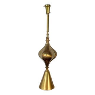 Hollywood Regency Style, Brass, Table Lamps, Usa, 1980s For Sale