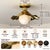 Elegant mid-century flush mount ceiling light crafted in Pure Brass with a wavy scalloped shade and luminous natural...