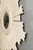 Modern Painted Wood Modern Custom Sunburst with Convex Mirror with Varying Rays For Sale - Image 3 of 12
