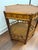 Mid-Century Modern Vintage British Colonial Style Two Tier Hexagonal Side Table For Sale - Image 3 of 6