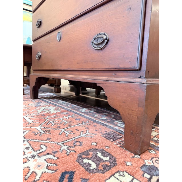 18th Century American Chippendale Mahogany Tall Chest For Sale - Image 12 of 12