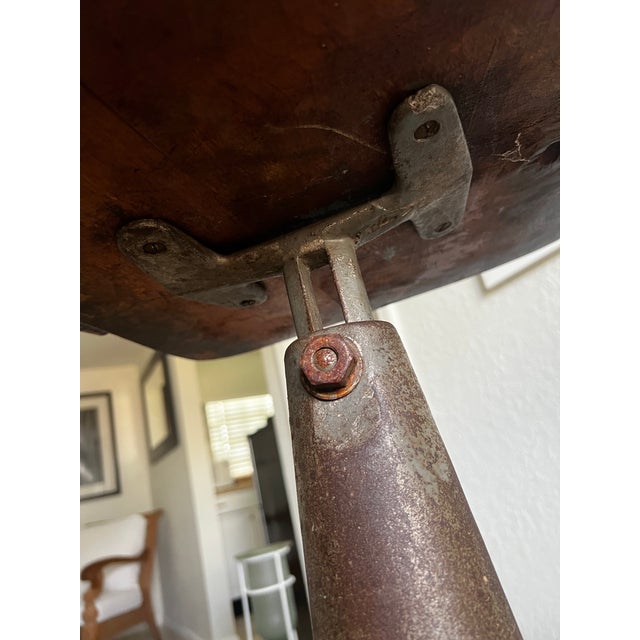 Antique School Desk and Chair For Sale - Image 11 of 11