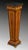 Handcrafted in Italy, this pedestal features a tapered myrtle burl column accented with carved moldings and 24-karat...