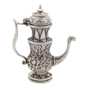 Vintage Italian Handmade Genuine Silver Elixir Small Vial Decorative Figurine