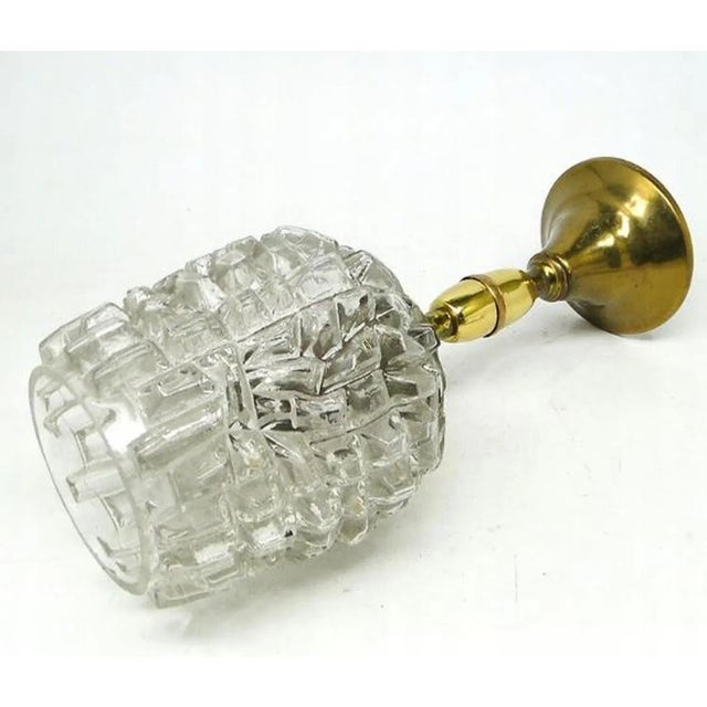 Postmodern Pendant Lamp, Poland, 1970s, in Very Good conditions. Designed 1970 to 1979 European Plug (up to 250V).The...