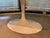 Eero Saarinen Knoll Saarinen 72” Oval Arabescato Satin Table For Sale - Image 4 of 6