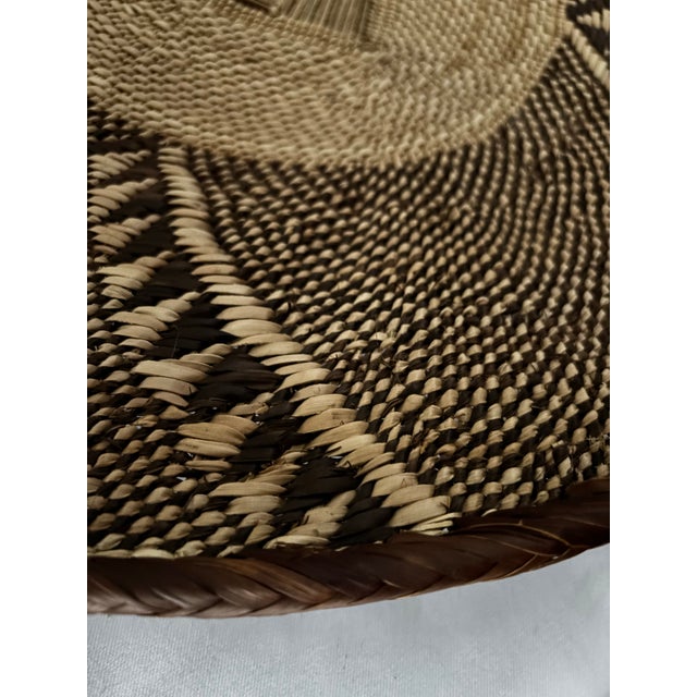 Early 20th Century Handwoven Tonga Binga Basket With Geometric Design ...