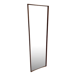 Mid-Century Teak Full Length Mirror For Sale