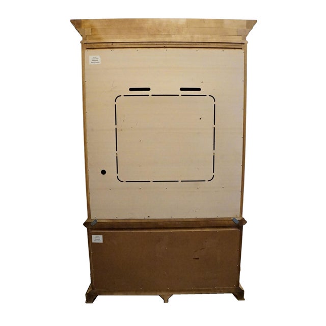 American Drew Maple Old World Mediterranean 53" Media Cabinet Armoire 121-270 / 121-271 For Sale - Image 13 of 16
