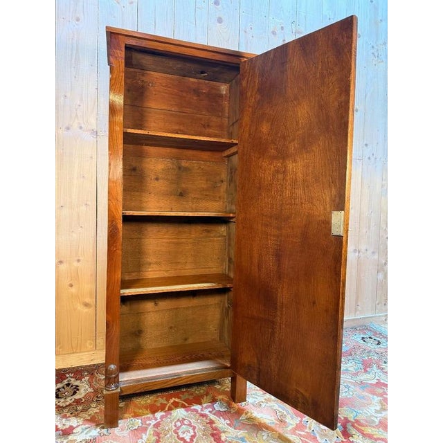 Traditional Empire Wardrobe in Walnut For Sale - Image 3 of 6