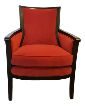 Transitional Hickory Chair Red Beck Lounge Chair